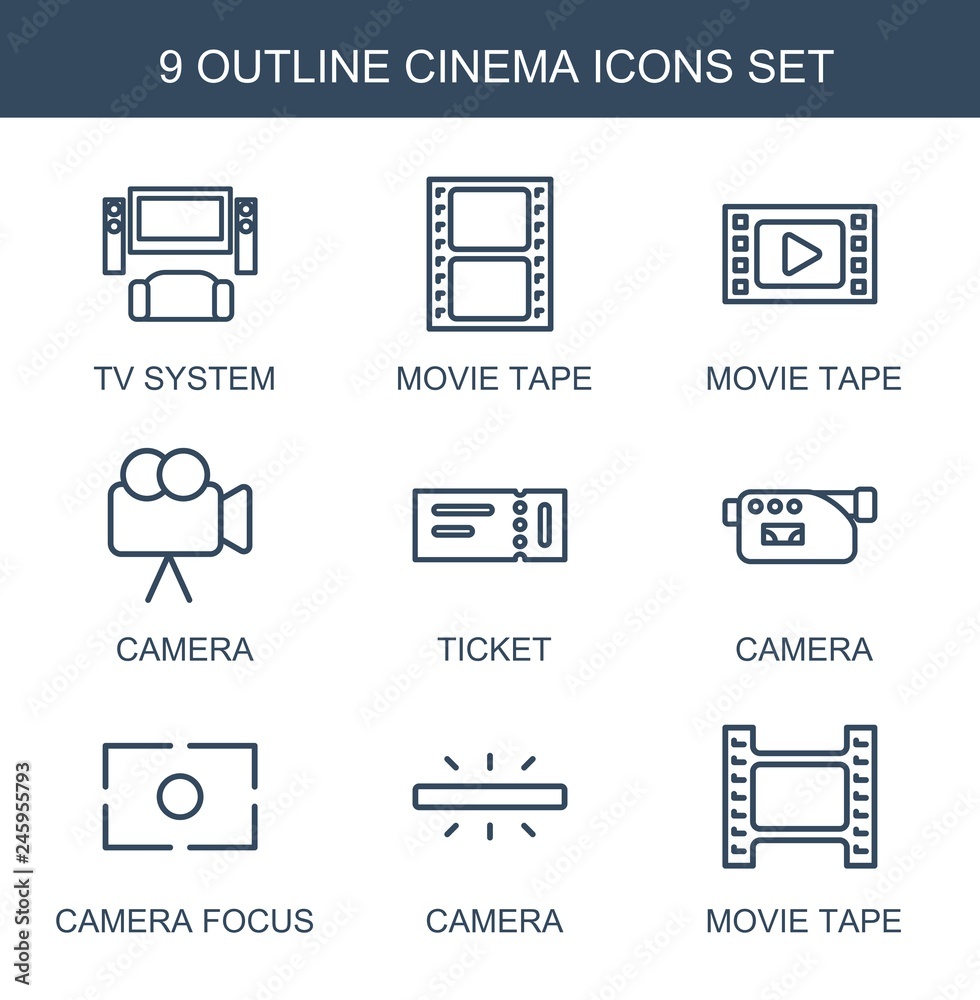 cinema icons