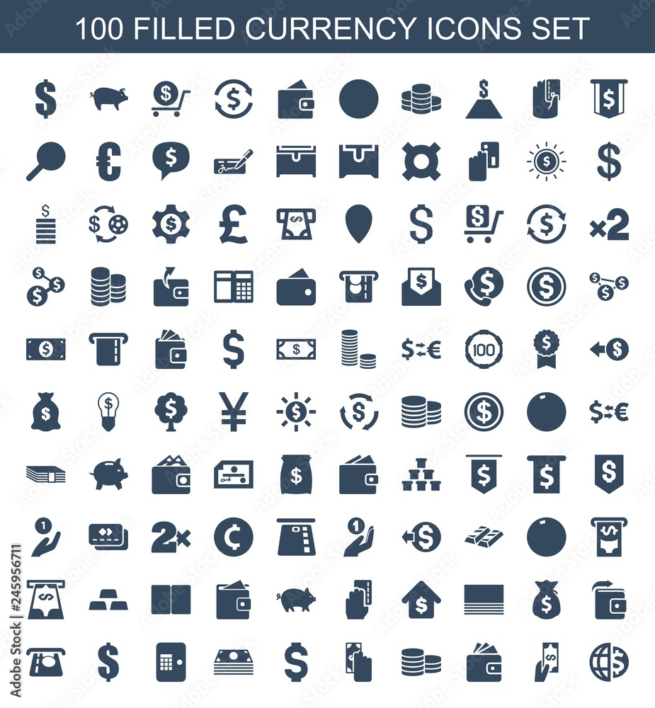 currency icons currency icons