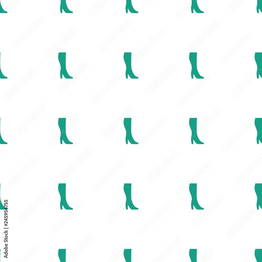 woman boot icon pattern seamless white background woman boot icon pattern seamless white background