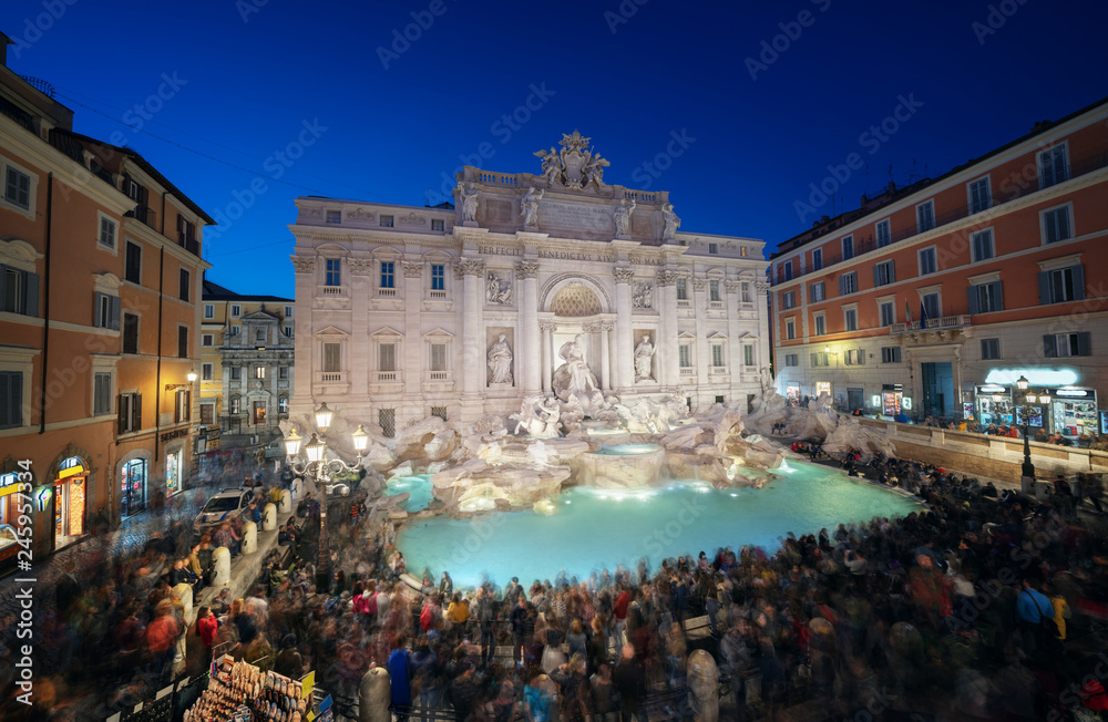 Fototapeta premium Fontanna di Trevi, Rzym