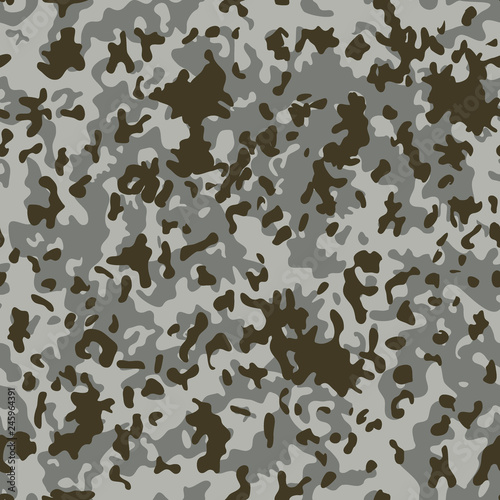 Snow Flectarn Camouflage seamless patterns photo