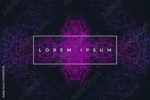 Abstract futuristic infographic vector background. Internet, web art