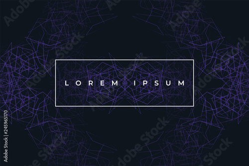 Abstract futuristic infographic vector background. Internet, web art