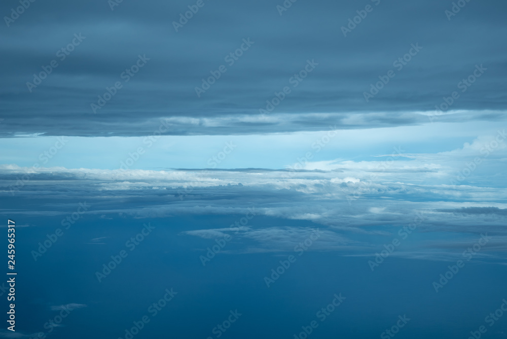 Fototapeta premium Beautiful blue sky