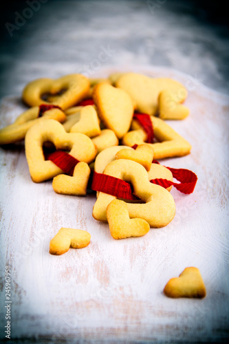 Valentine's day cookie heart shape Gift photo