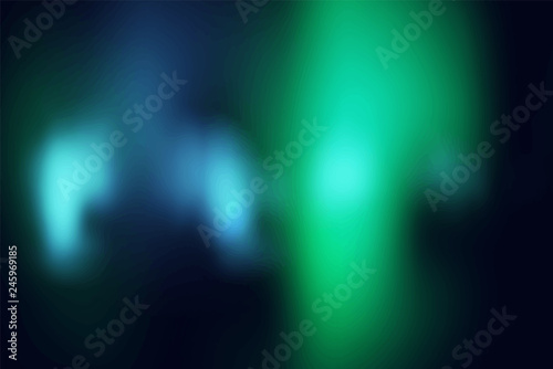 Glowing abstract northern lights texture. Trendy background, fluid cover, modern graphic design