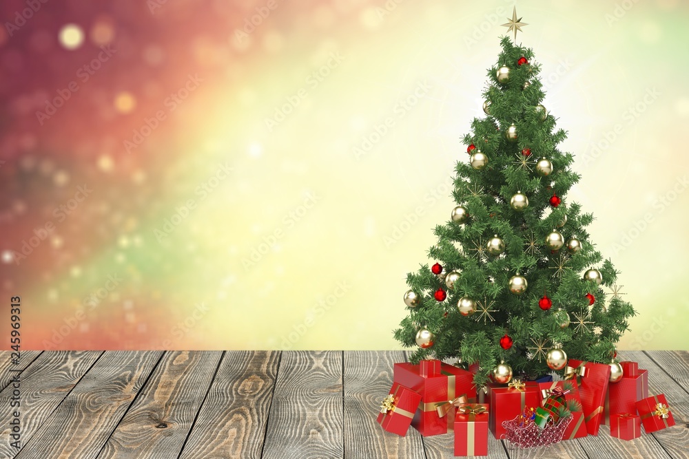 Christmas tree. Christmas tree.