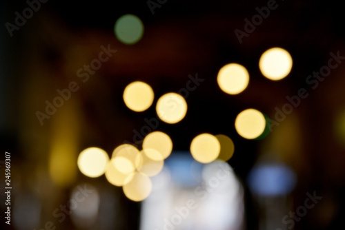 abstract lights bokeh background