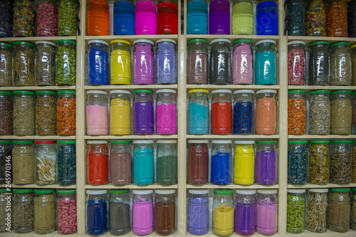 glass bottles