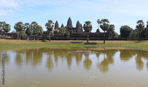 le temple d'Angkor Wat © Monique Pouzet