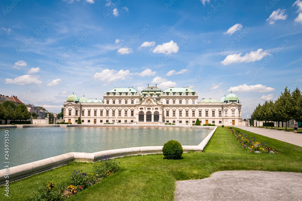 Fototapeta premium Belvedere, Vienna, Austria