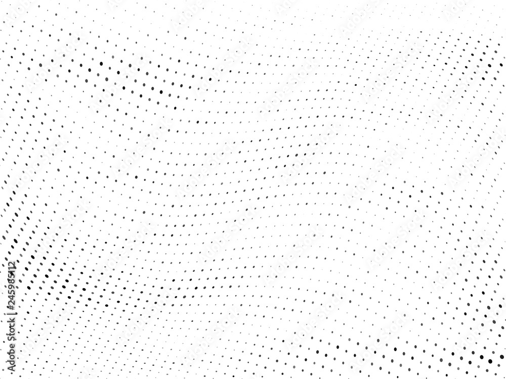 Abstract Halftone gradient dots background. Black white grunge texture. Pop Art circle comic pattern. Polka dots wave ornament vector pattern. Template for presentation flyer, business cards, stickers Abstract Halftone gradient dots background. Black white grunge texture. Pop Art circle comic pattern. Polka dots wave ornament vector pattern. Template for presentation flyer, business cards, stickers