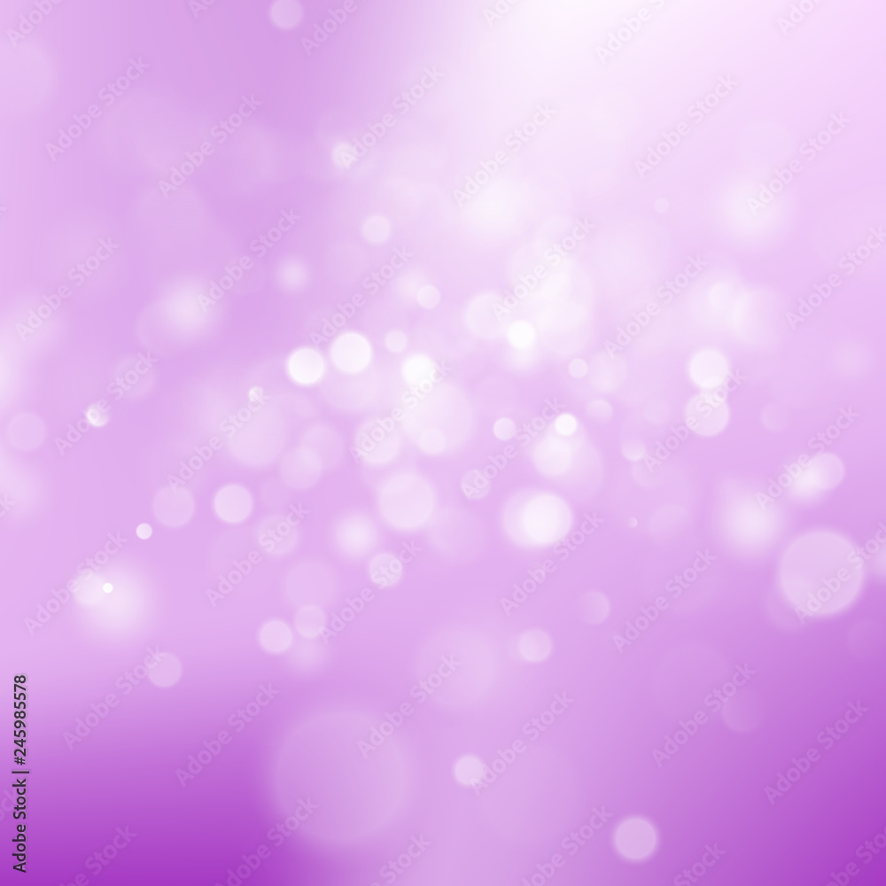 Abstract bokeh winter background. EPS 10