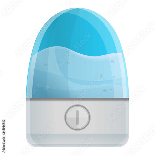 Home humidifier icon. Cartoon of home humidifier vector icon for web design isolated on white background