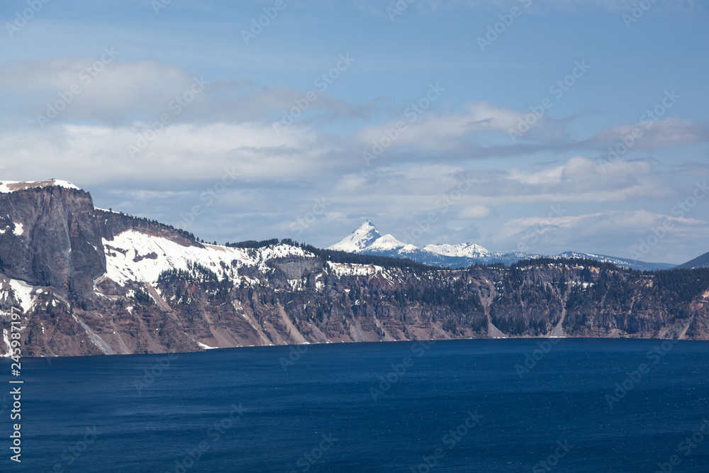 Mount Thielson Beyond Crater Lake