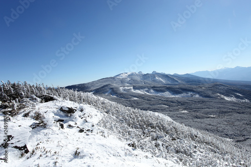 茶臼山展望台からの風景（北八ヶ岳） © rockandsea