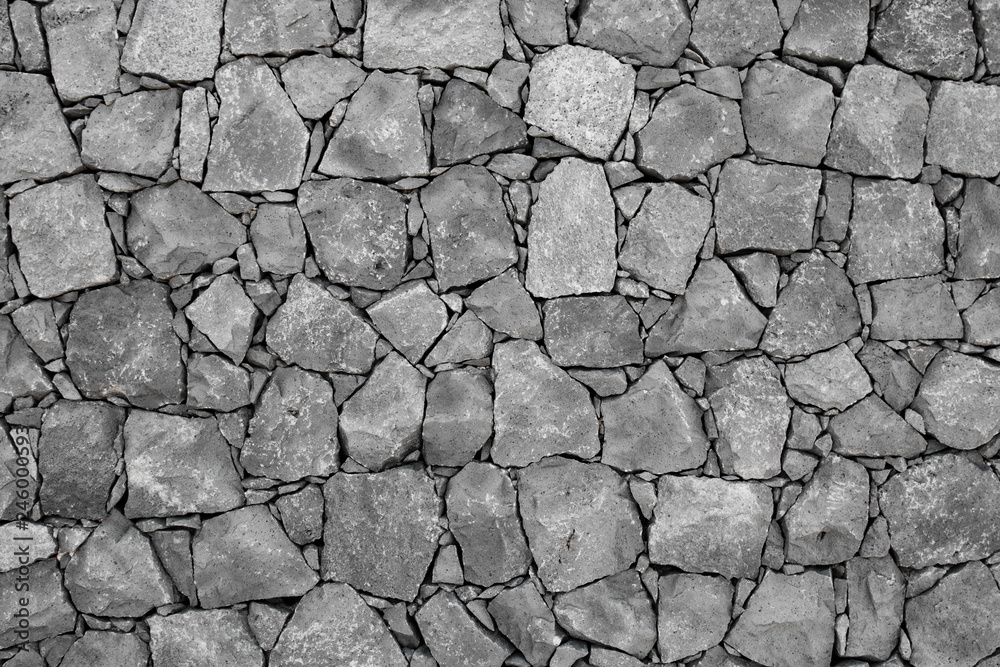 Gray stone wall.Texture.Background Gray stone wall.Texture.Background