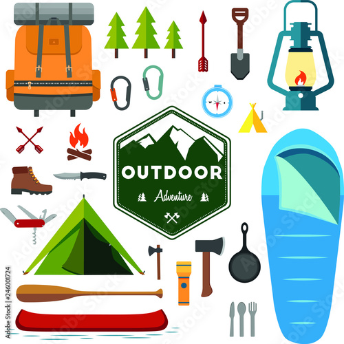Outdoor Adventure Icons