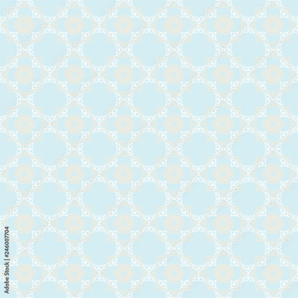 Seamless pattern in oriental style.