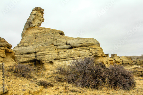 The ancient hunting ground of the badlands, Writing on Stone P:rovincial Park, Alberta, Canada © David