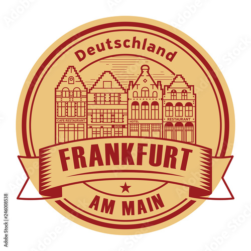 Frankfurt am Main, Germany stamp