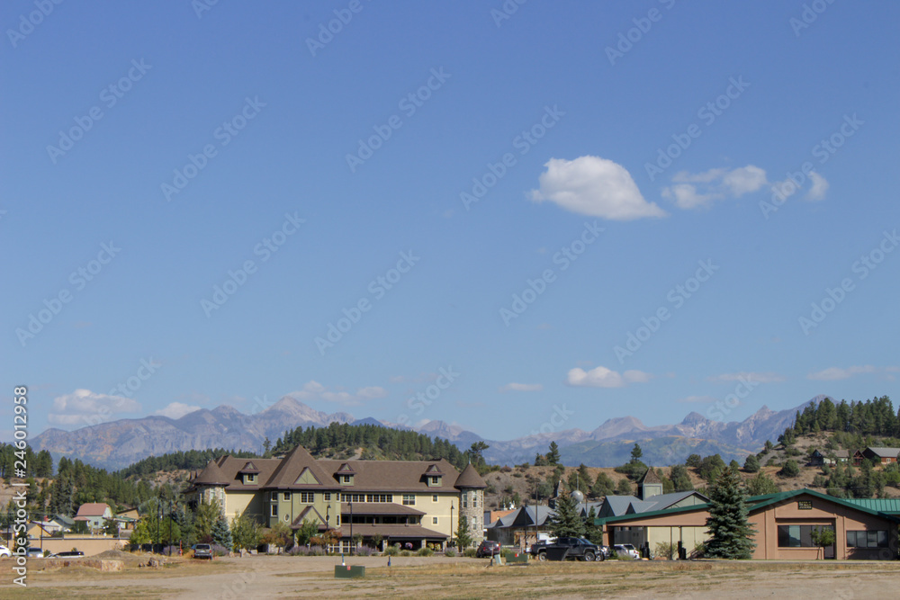 village in the mountains (Pagosa, Colorado) 