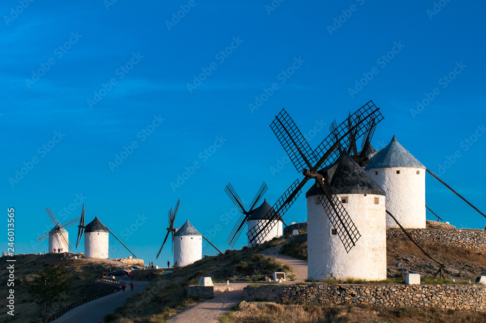 windmill in spain