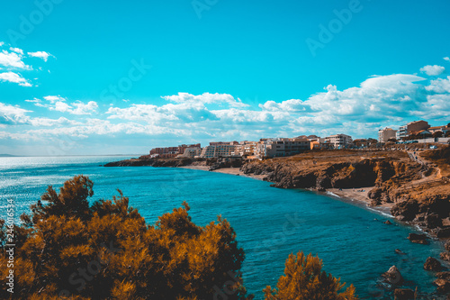 city at the ocean - beautiful overview