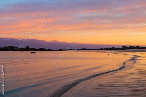 Bretagne - Strand - Sonnenaufgang & Erholung  © claudia