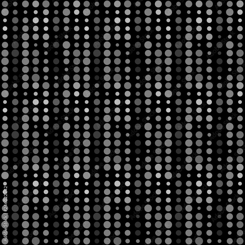 Seamless abstract pattern background with a variety of colored circles. Seamless abstract pattern background with a variety of colored circles.