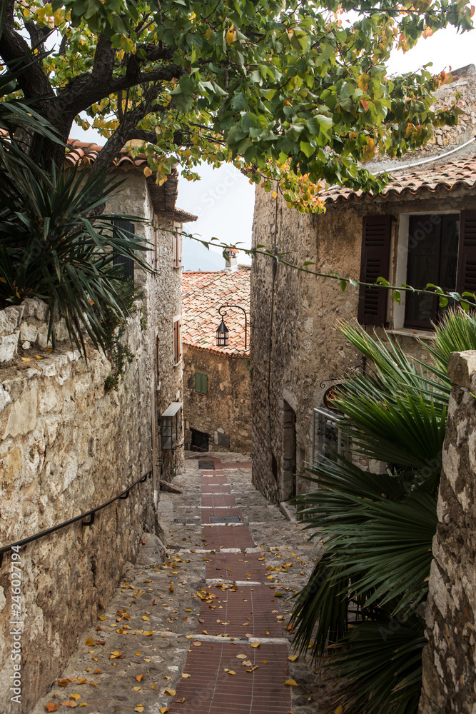 Φωτογραφία Medieval city of Eze Village in the South of France