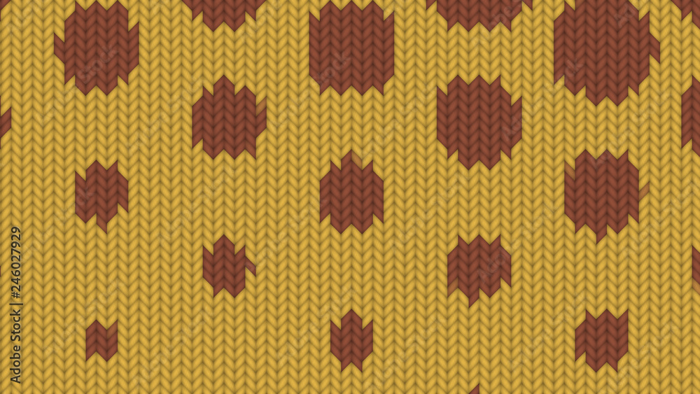 Background with a knitted texture, imitation of wool. Abstract colored background.