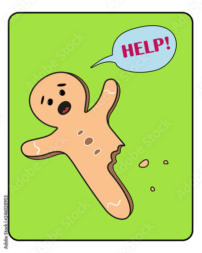 Gingerbread Man Help