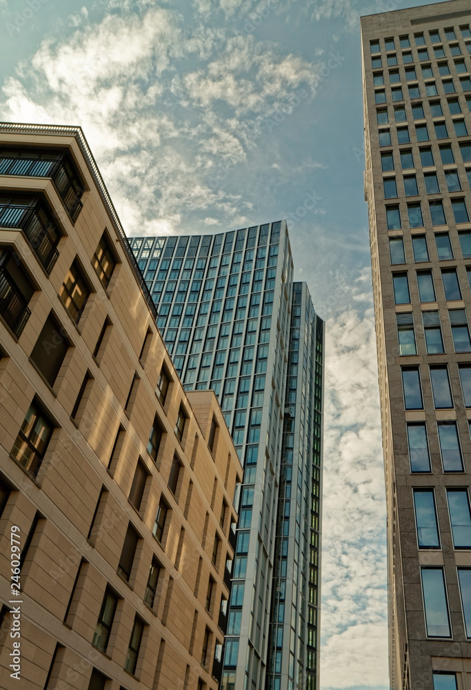 Fototapeta premium Frankurt,Germany – office skyscrapers