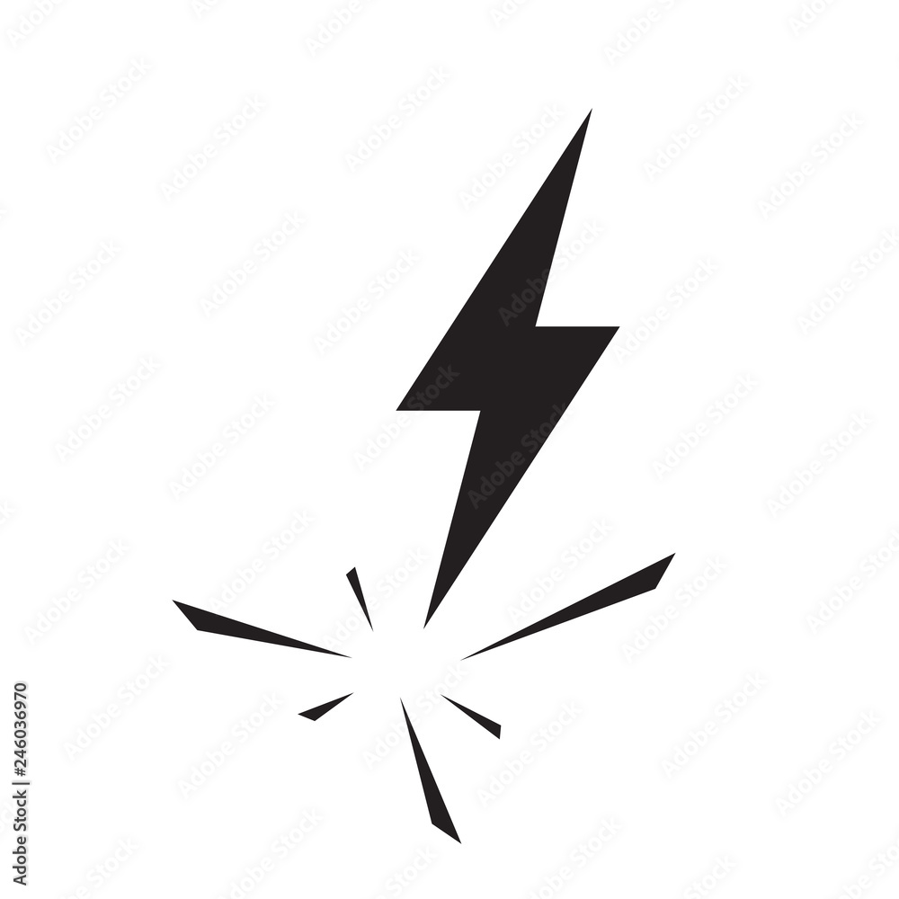 Battery charger, lightning bolt or thunderbolt symbol Battery charger, lightning bolt or thunderbolt symbol