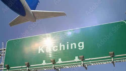 Airplane Take off Kuching