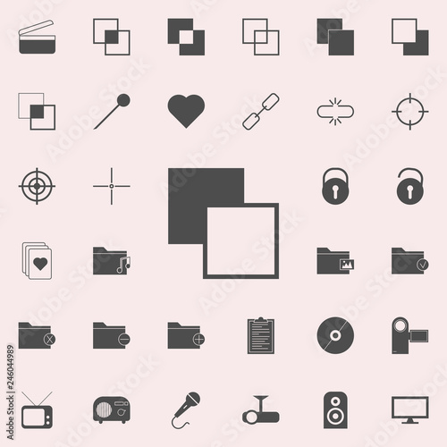 different layers icon. web icons universal set for web and mobile