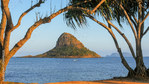 late afternoon view of Mokoli'i photo