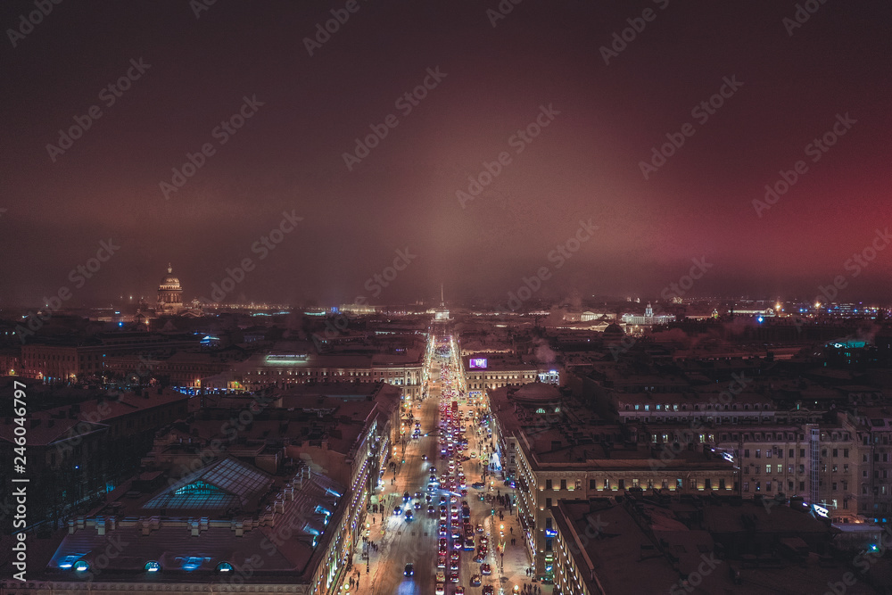 Nevsky Prospect Night 