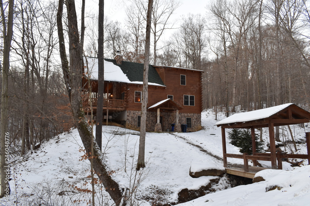 a fantastic view of a cabin in hocking hills a fantastic view of a cabin in hocking hills