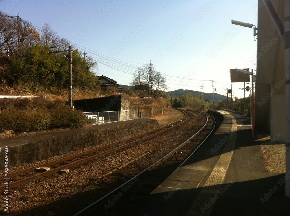 Obraz premium 철도