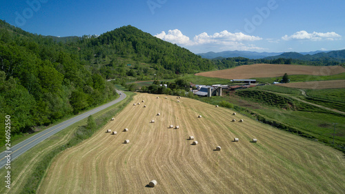 Hay Bales at the Farm