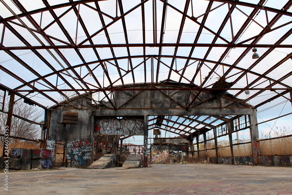 Abandoned Warehouse Chicago Graffiti