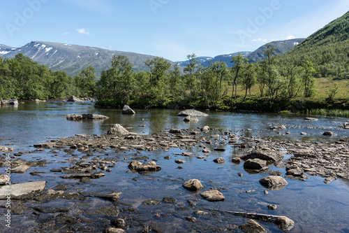 Wasserfälle am Åmotan imSunndalen, Norwegen photo