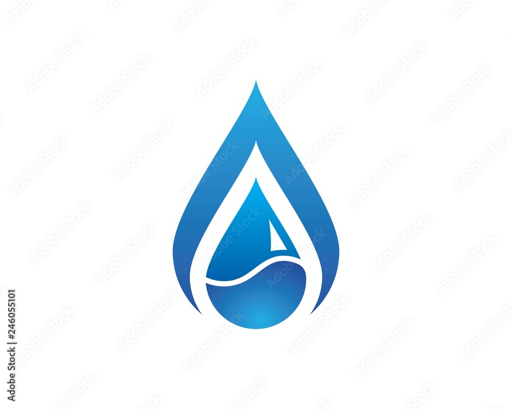 water drop Logo Template vector illustration water drop Logo Template vector illustration
