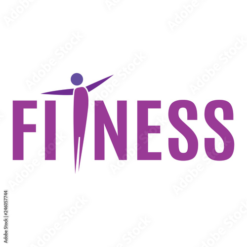 Abstracct fitness icon