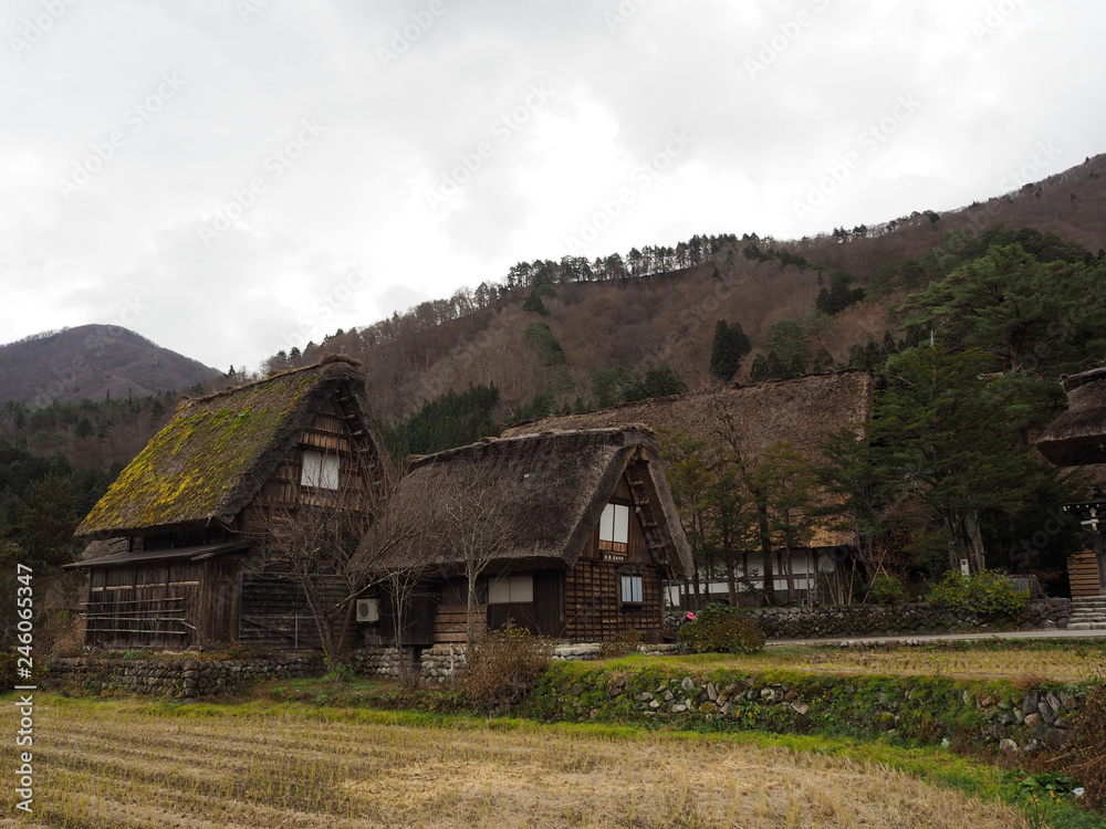 Shirakawago, a small, beautiful and unique village Shirakawago, a small, beautiful and unique village