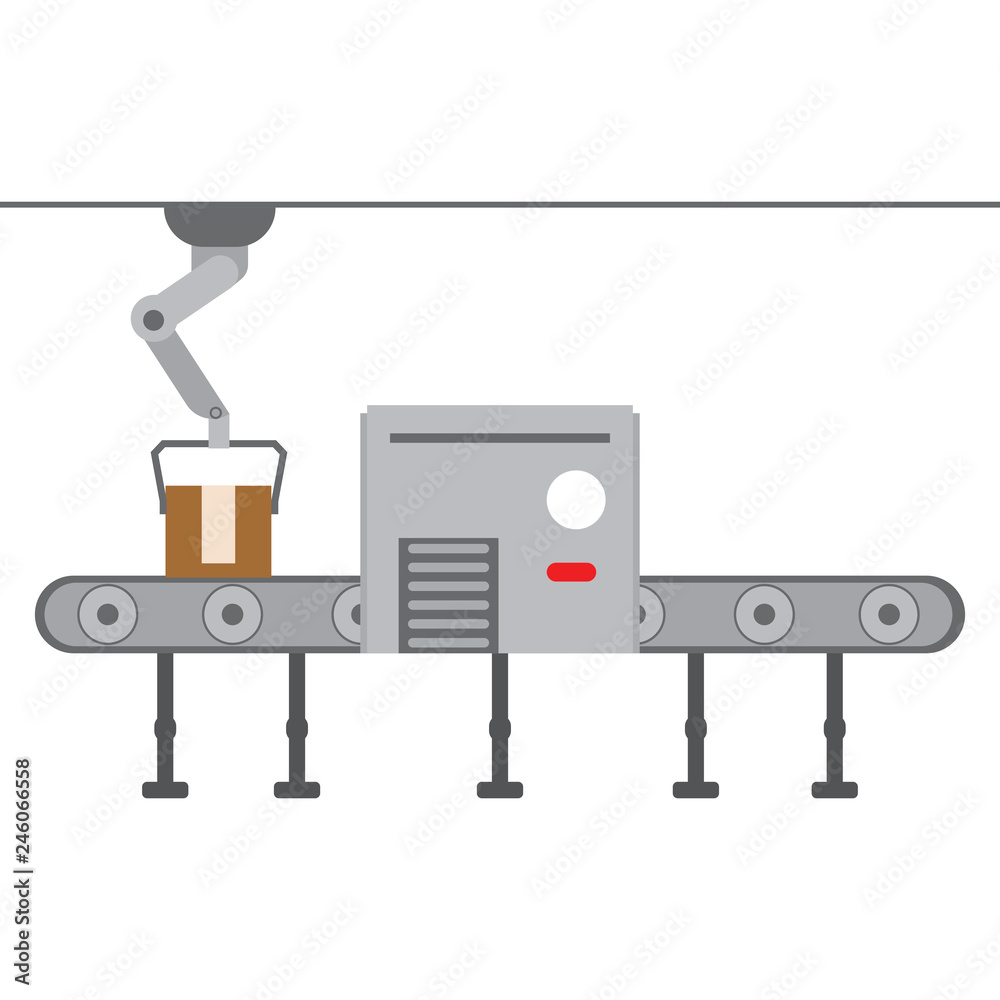 Abstract production line