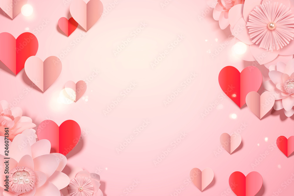Valentine's day card template Valentine's day card template