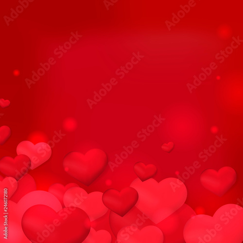 Valentine s day background illustration